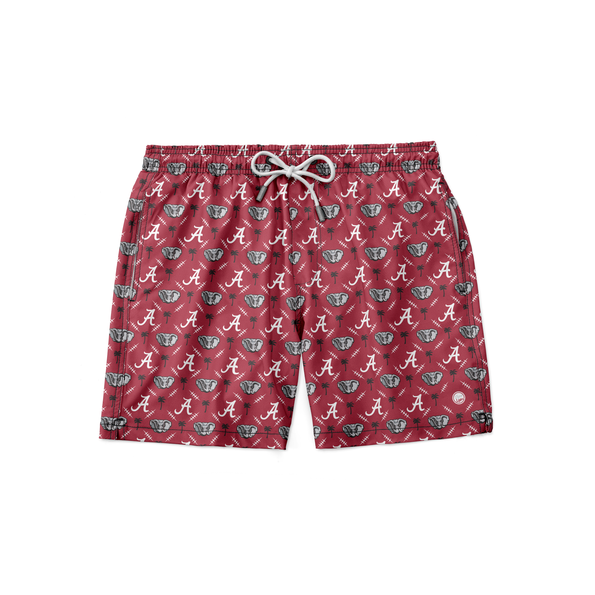 Alabama Crimson Tide Men’s Palm Set Trunks