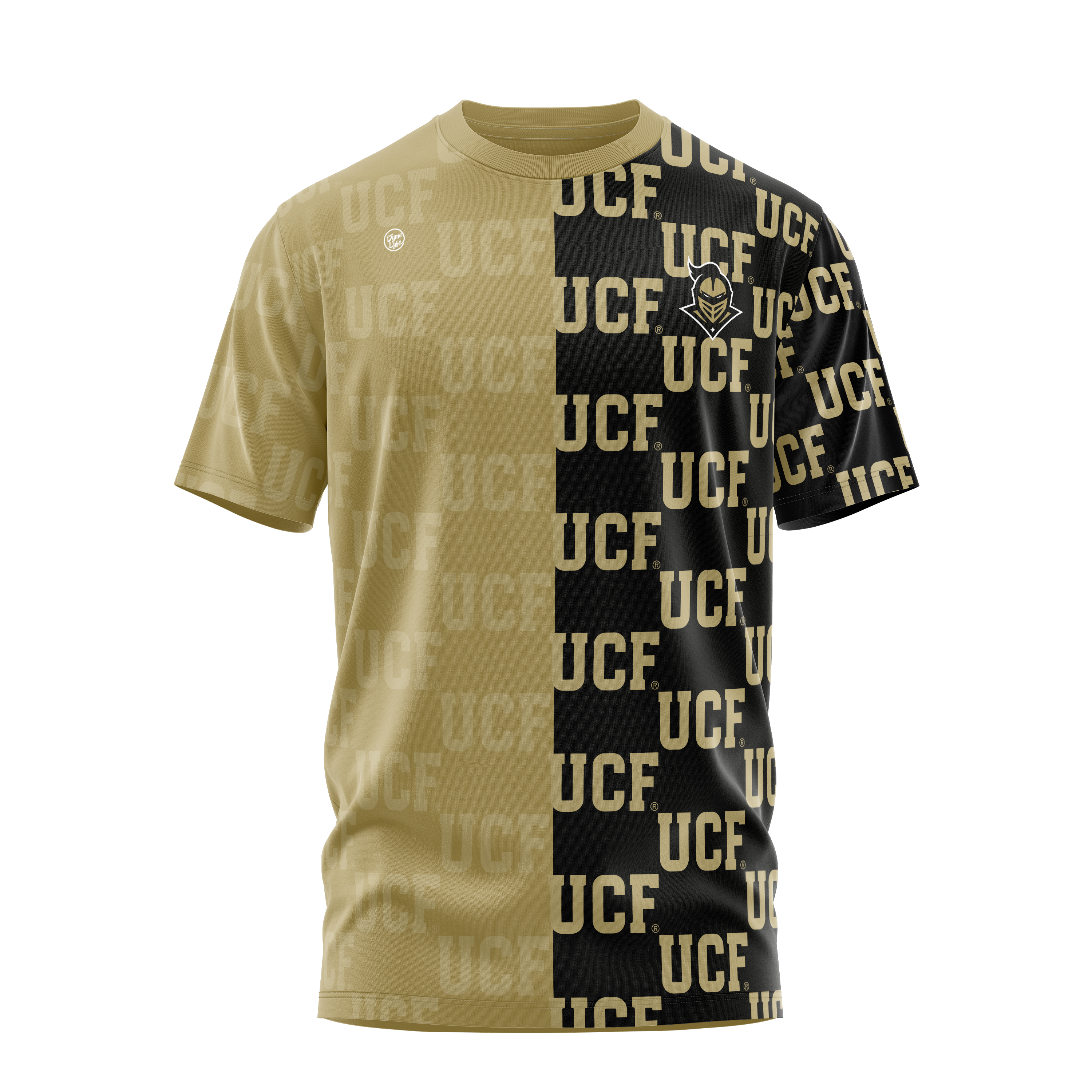 Central Florida Knights Men's Checkered Tee