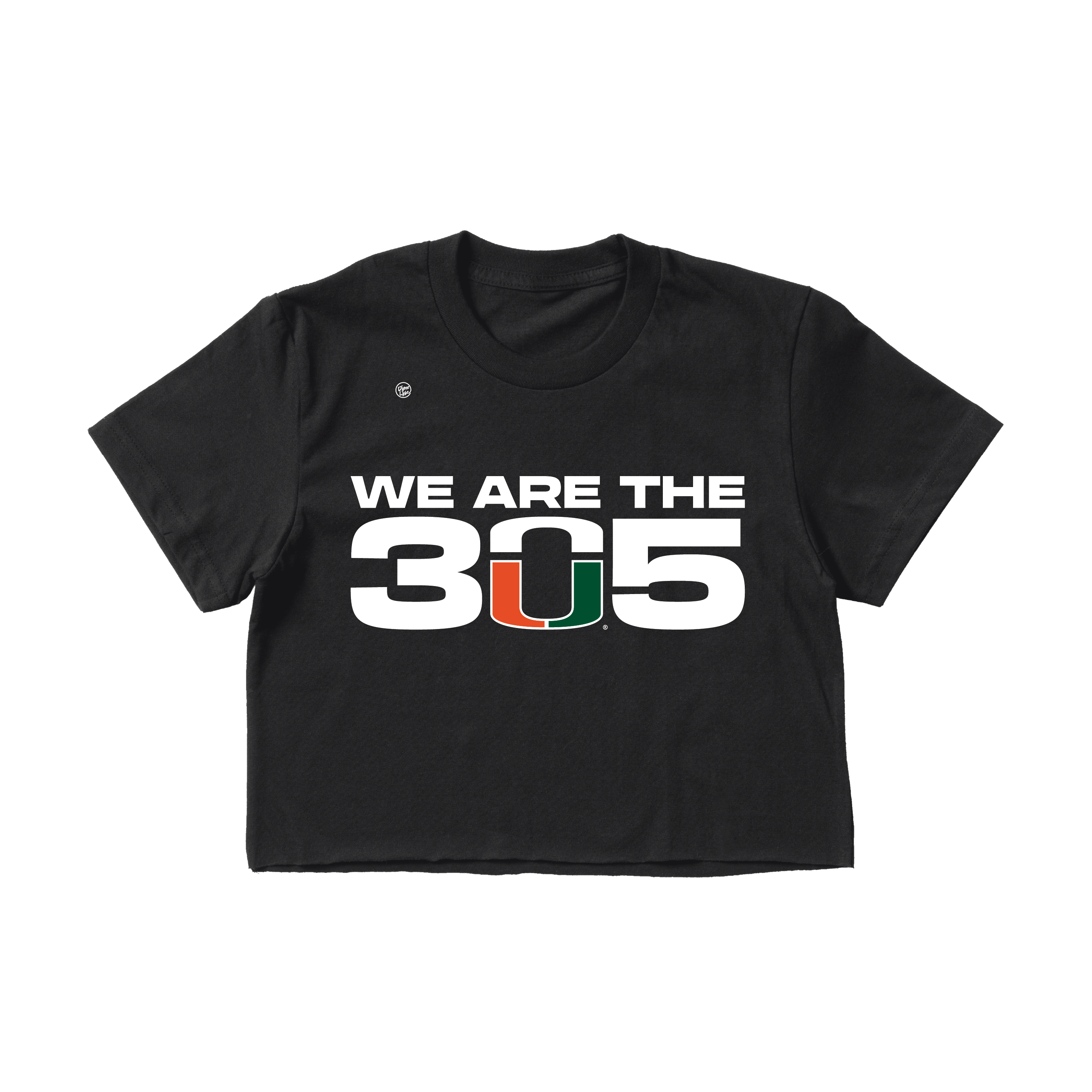 Miami Hurricanes Women's 305 Crop