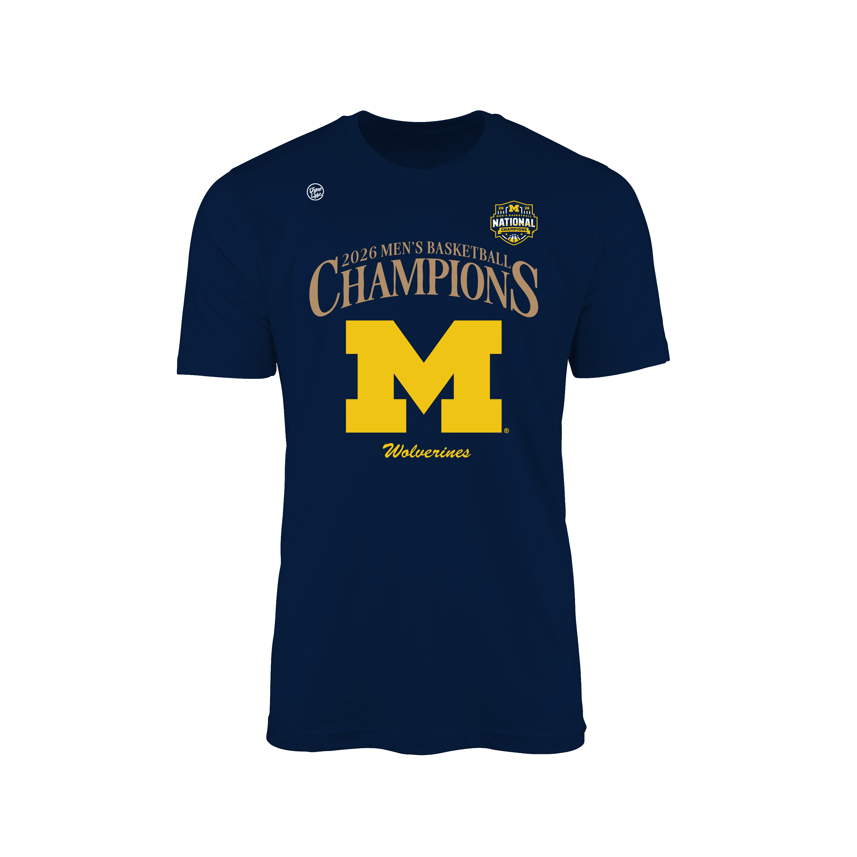 Michigan Wolverines Men's Block M Champs Tee