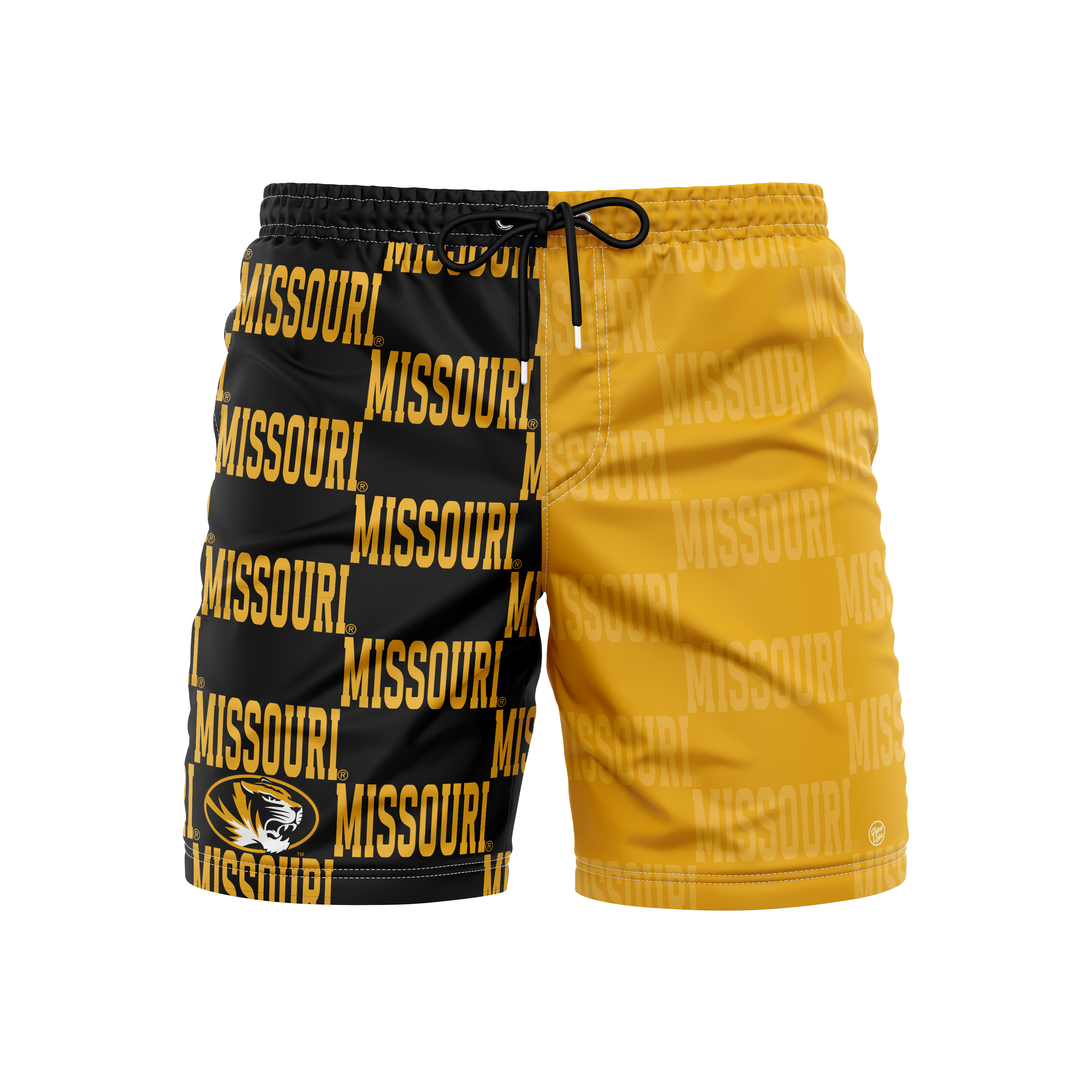 Missouri Tigers Men's Checkered Trunks