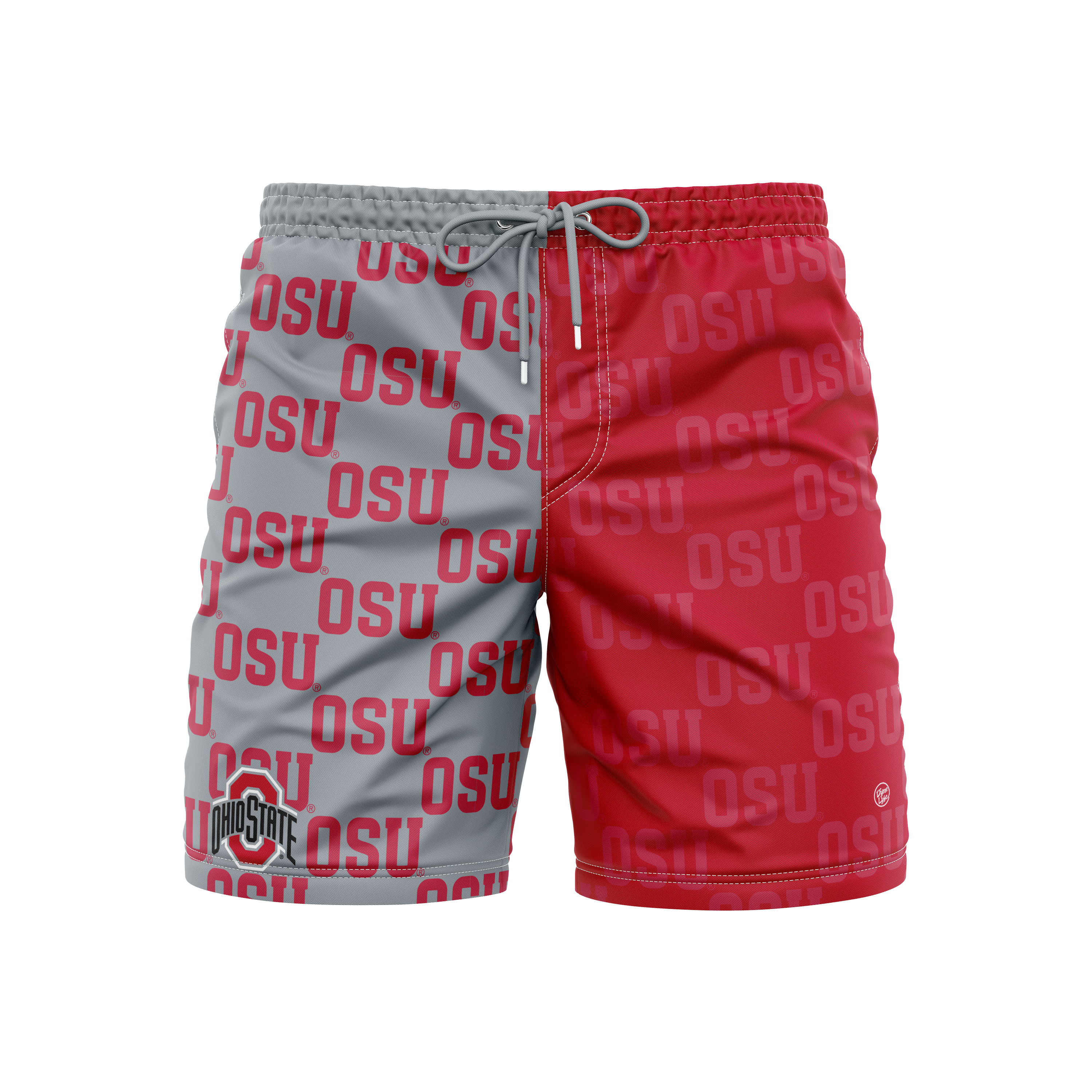 Ohio State Buckeyes Men's Checkered Trunks