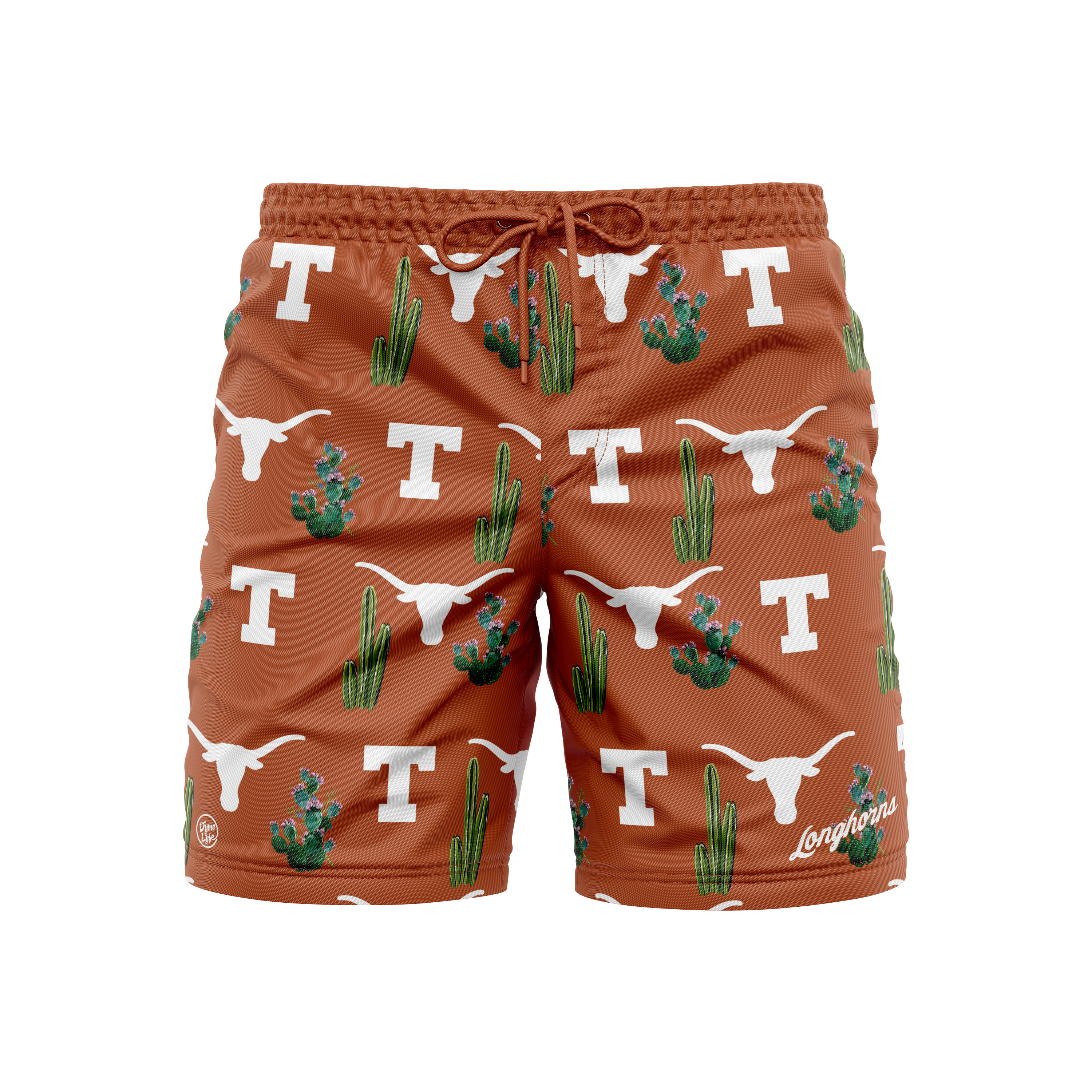 Texas Longhorns Men's Logo Print Trunks